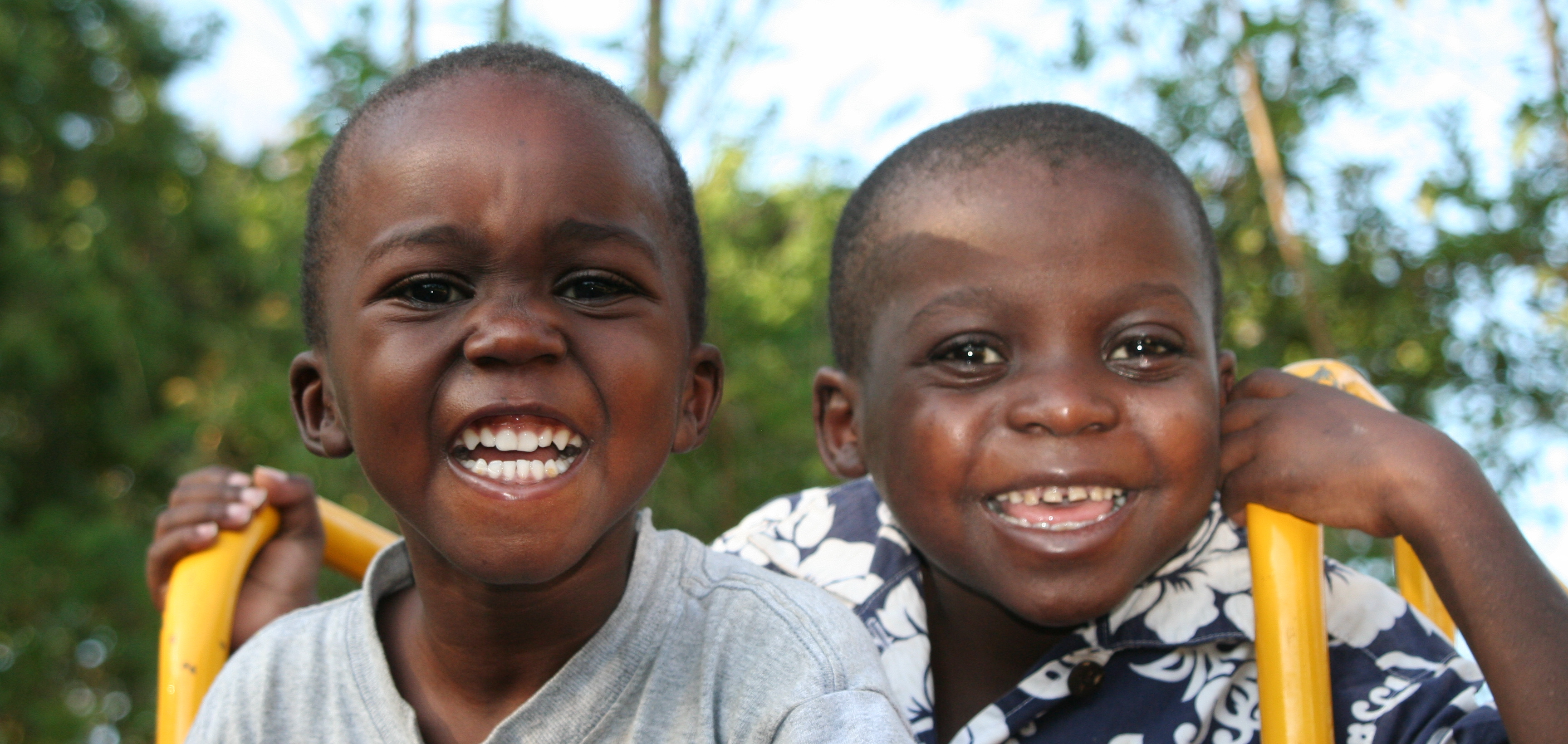 Best friends Samweli and Antoni - Dec 2007