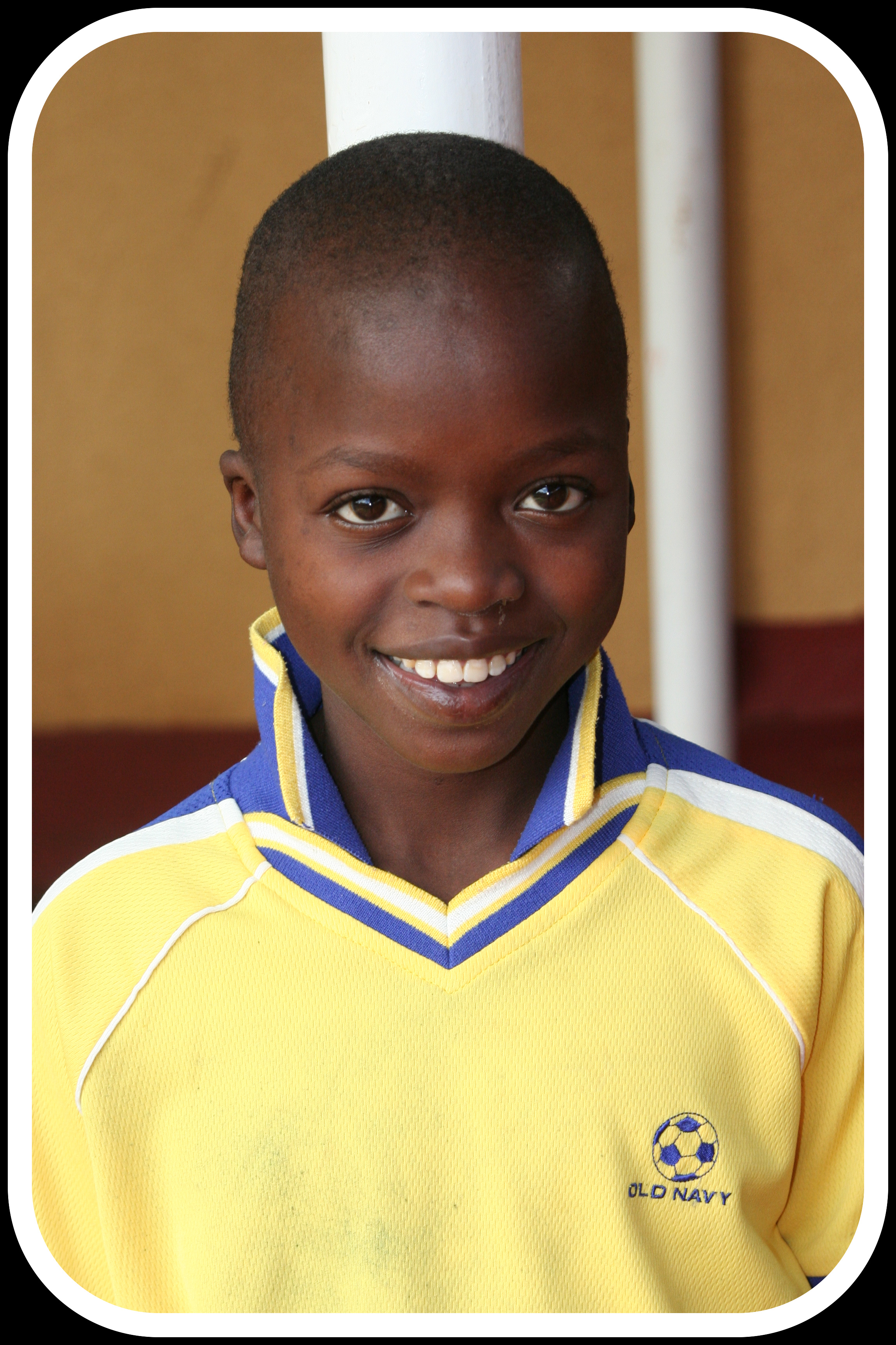 Emmanuel in 2007 shortly after arriving at Treasures of Africa Children's Home