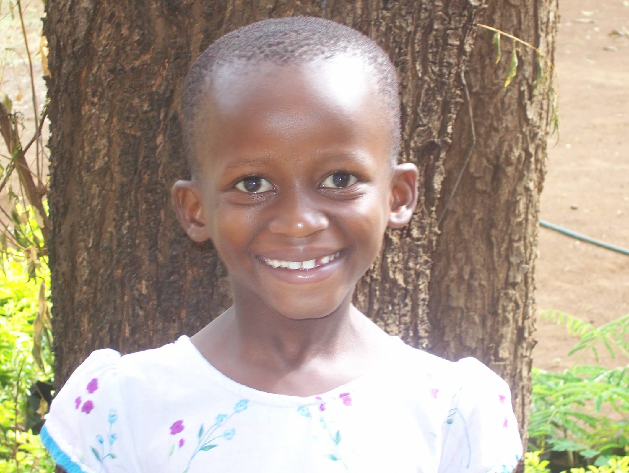 Glory in March 2007 after moving to Treasures of Africa  Children's Home