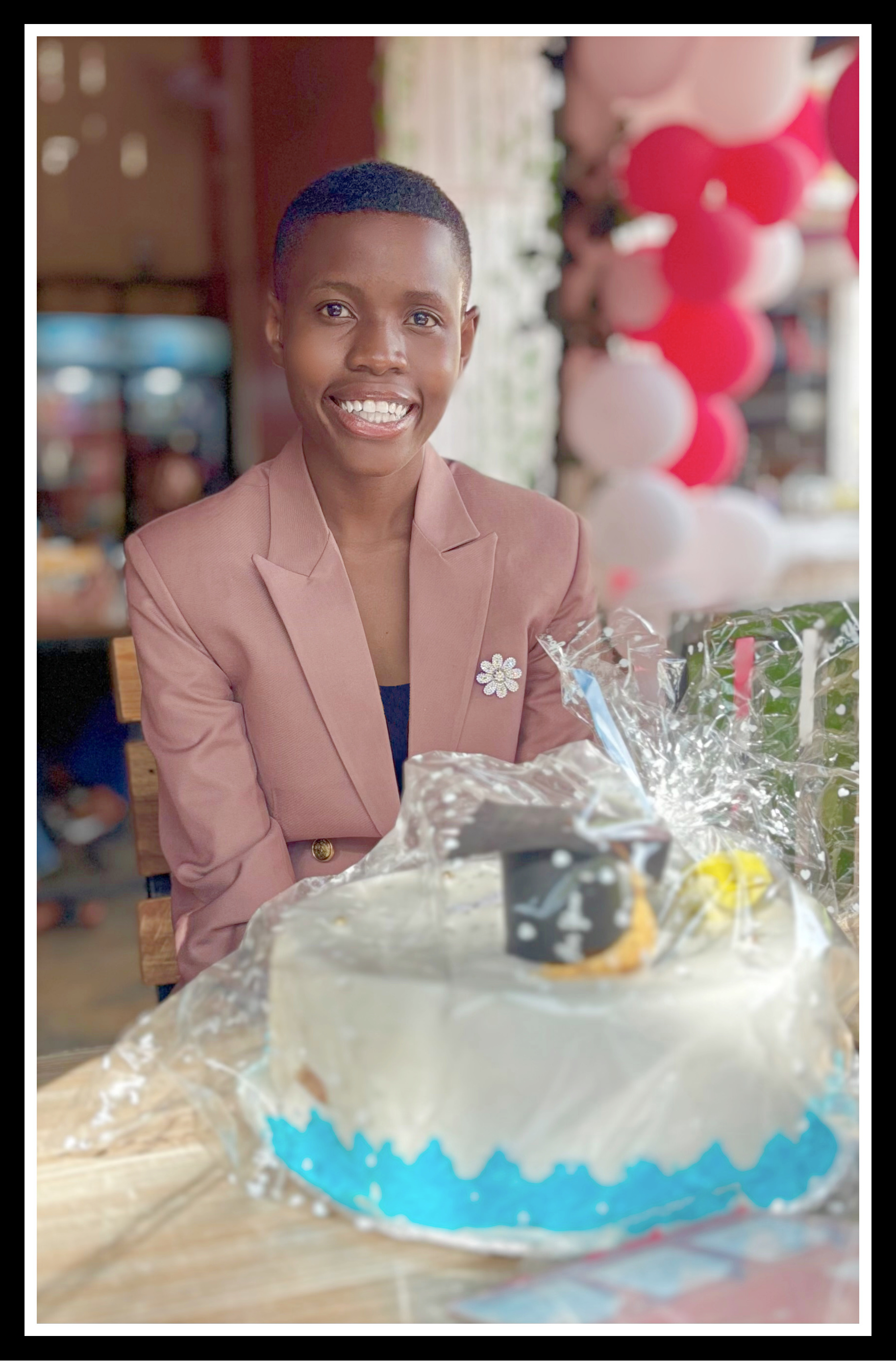 Justina on her Graduation Day from Advanced Secondary School - 2026