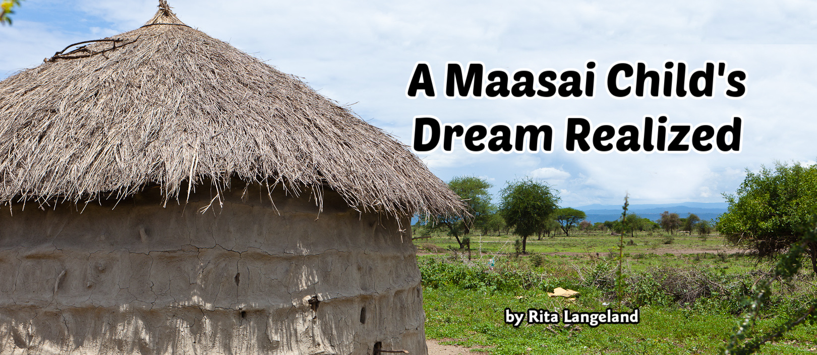 Maasai Childs Dream Banner