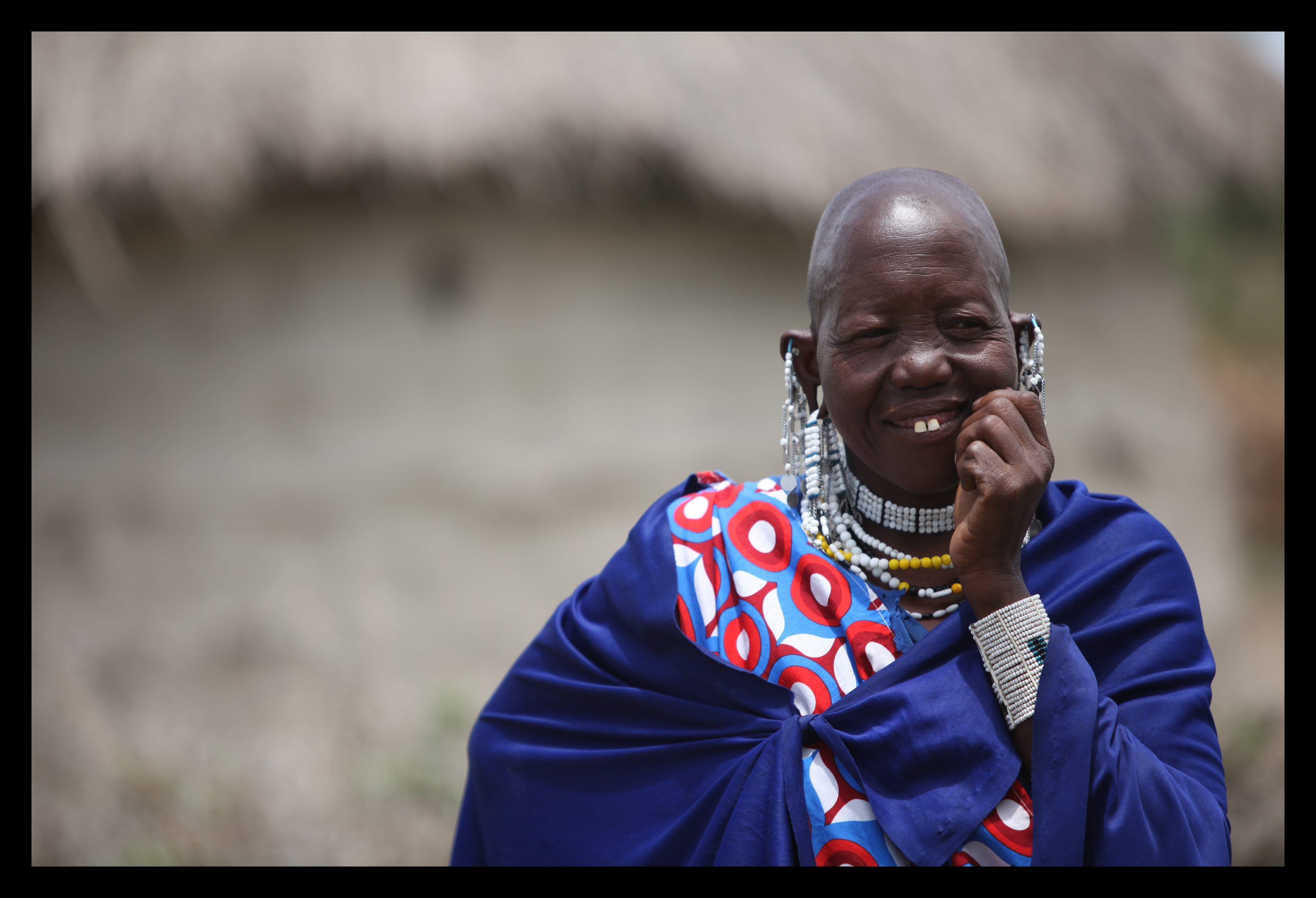 Nyerere's Mother in Their Home Village